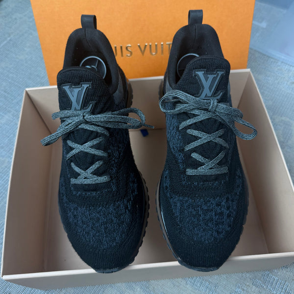 Louis Vuitton VNR Black Trainer - Uk 7 (Fit 8) - view 4