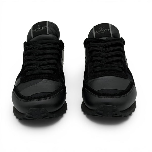 Valentino Rock Runner Black Trainer - Uk 6 (Fit Uk 7)