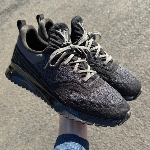 Louis Vuitton VNR Trainer Black / Grey - UK 7.5 (Fit 8/8.5)