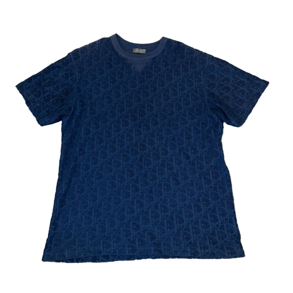 Dior Oblique Towel T-Shirt - Small (Fits Medium)