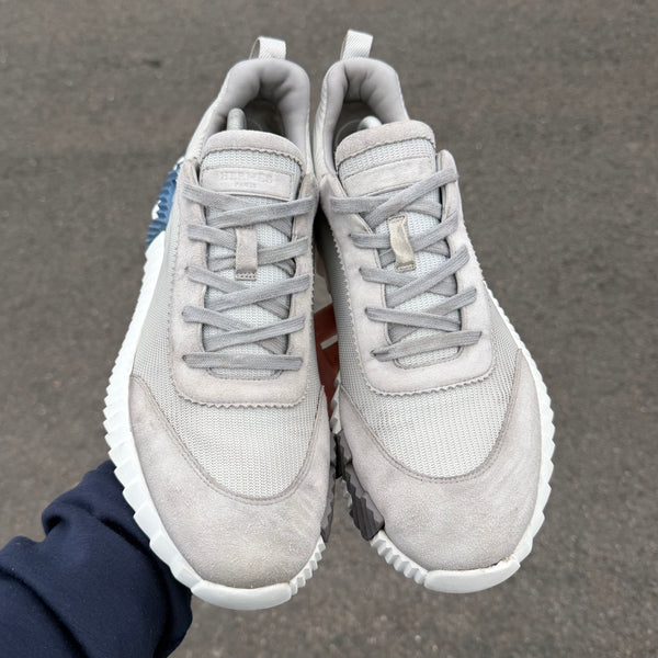 Hermès Bouncing Grey / Blue Trainer - Uk 10 (Fit 10.5/11) - view 2