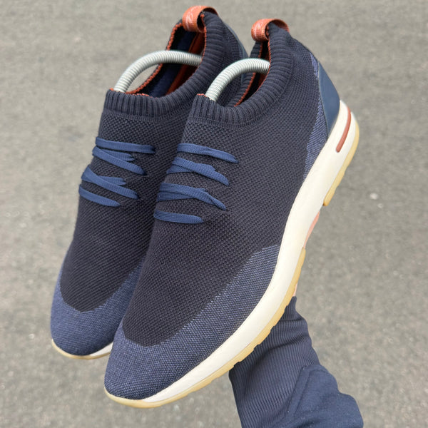 Loro Piana Flexy Walk Navy Trainer - Uk 10 (Eu 44) - view 3