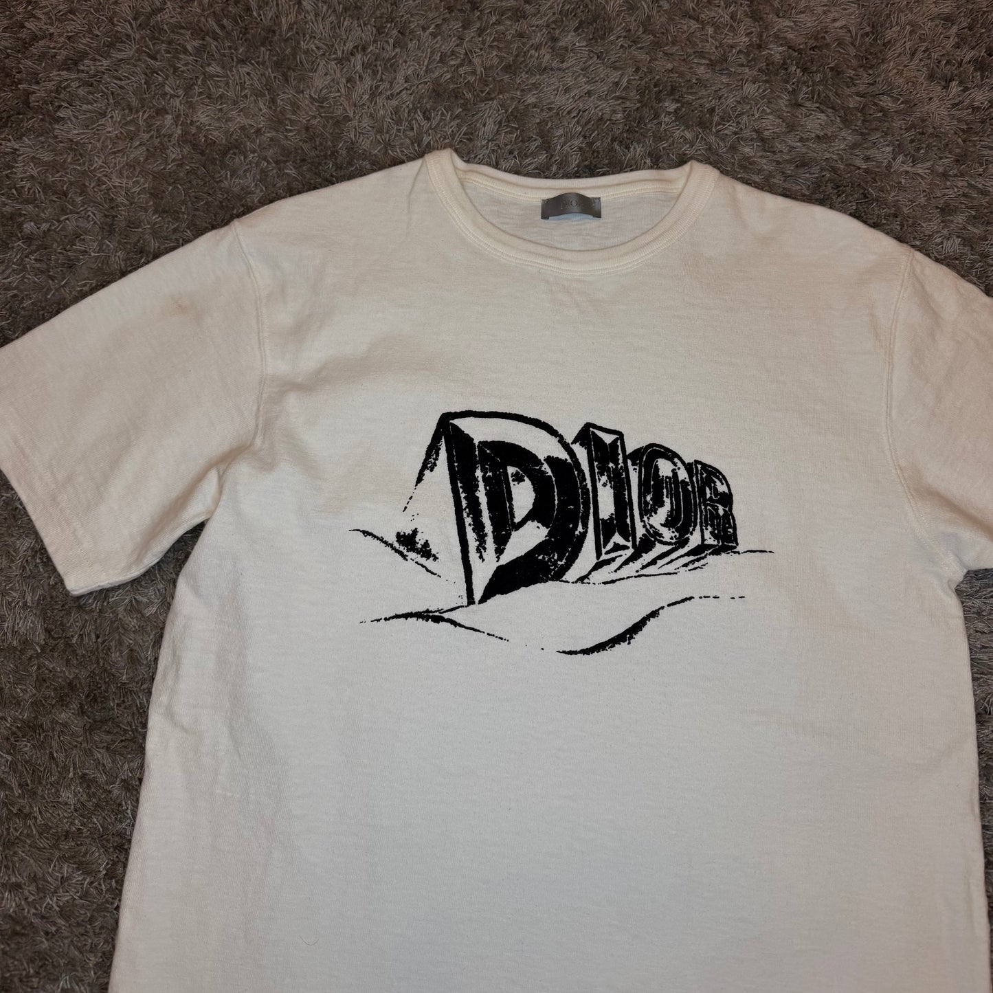 Dior Graffiti T-Shirt - Medium