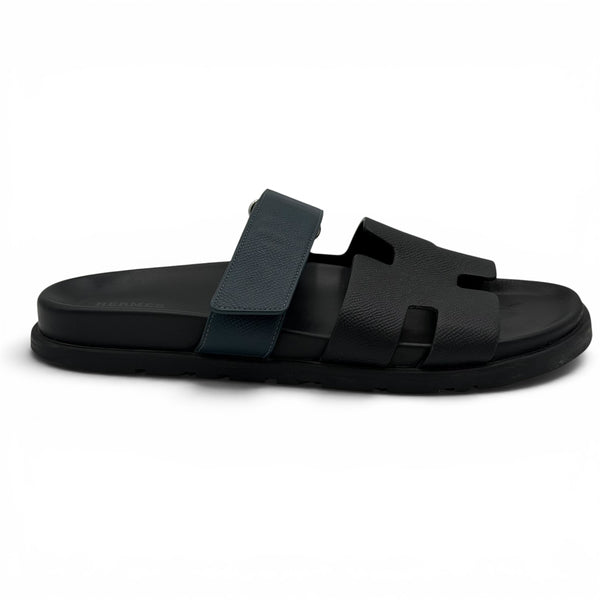 Hermes Cypher Sandal Black/Navy - UK 8