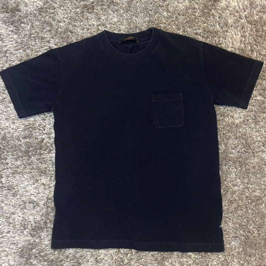 Louis Vuitton Half & Half Tee Navy - Small
