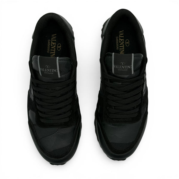 Valentino Rock Runner Black Trainer - Uk 6 (Fit Uk 7)