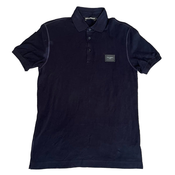 Dolce & Gabbana Polo Navy - Small (46)
