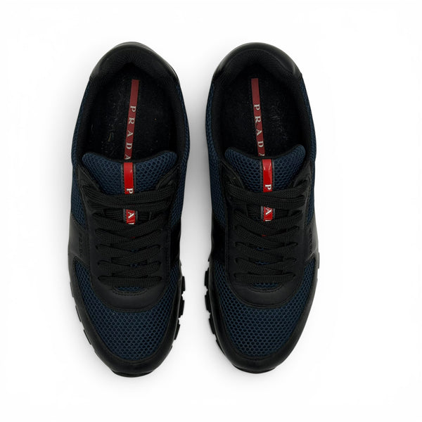 Prada Navy/Black Trainers - UK 8.5 (Fit 9/9.5)