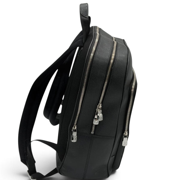 Louis Vuitton Leather Backpack Black