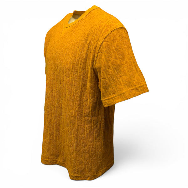 Dior Oblique Towel T-Shirt Orange - Medium