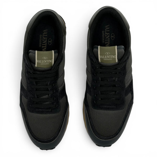 Valentino Runner Dark Grey/Olive - UK 7 (Fit 7.5/8)