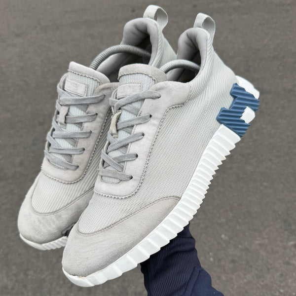 Hermès Bouncing Grey / Blue Trainer - Uk 10 (Fit 10.5/11) - view 3