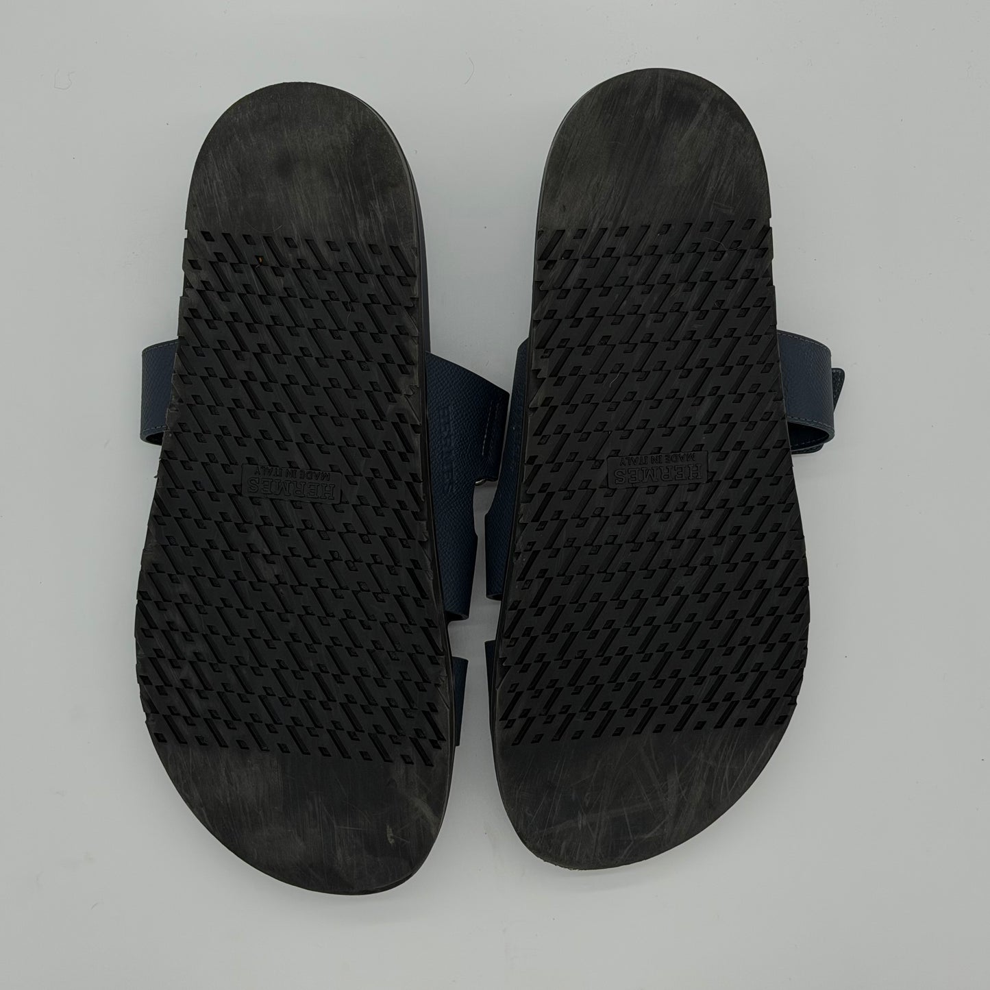 Hermes Cypher Sandal Blue - Uk 10 (44)