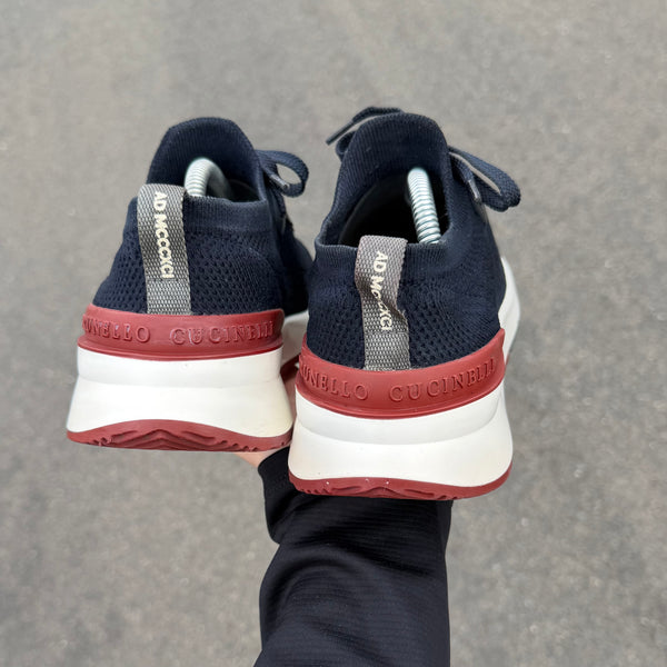 Brunello Cucinelli Trainer Navy - UK 6 (Fit 6.5/7) - view 3