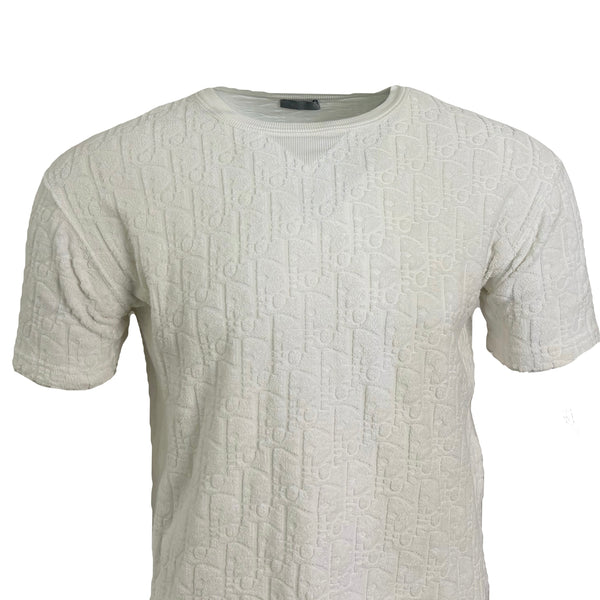 Dior Oblique Towelling T-Shirt - XS (Fits A Small)
