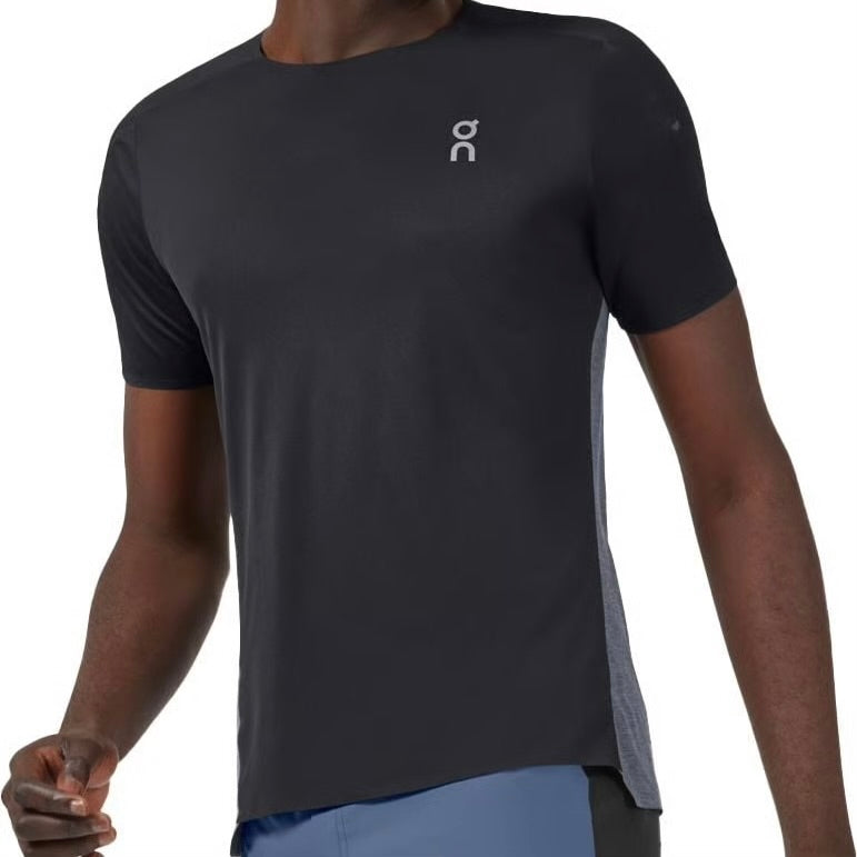 On Running Performance Tee - Black / Eclipse