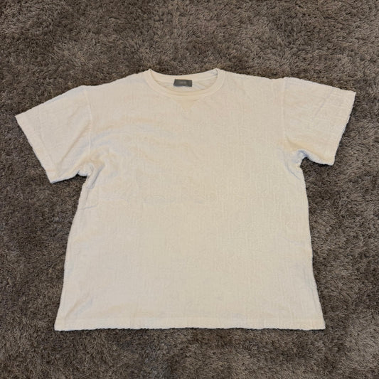 Dior Oblique Towel T-Shirt - Medium