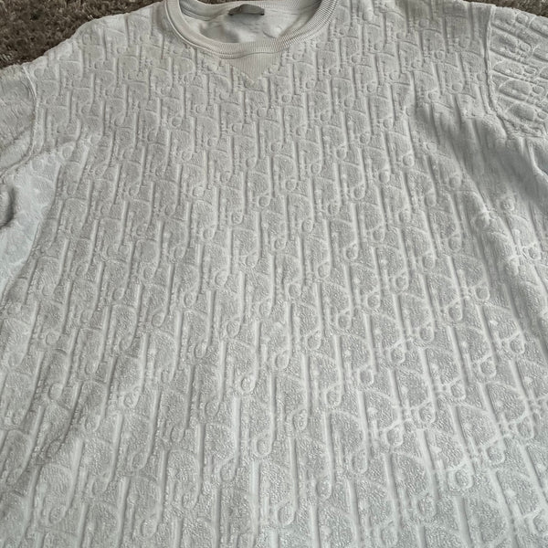 Dior Oblique Towel Tee - XXL