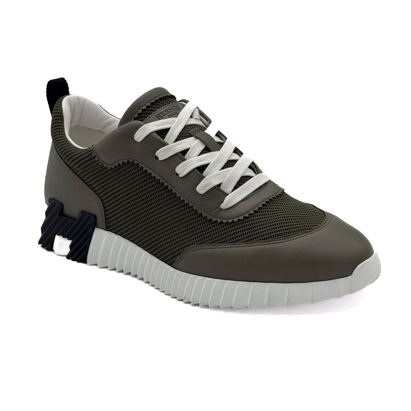 Hermes Bouncing Sneaker Khaki - Uk 7 (Fit 7.5.8)