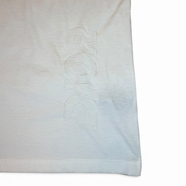 Dior Logo T-Shirt White - Medium (Oversized)