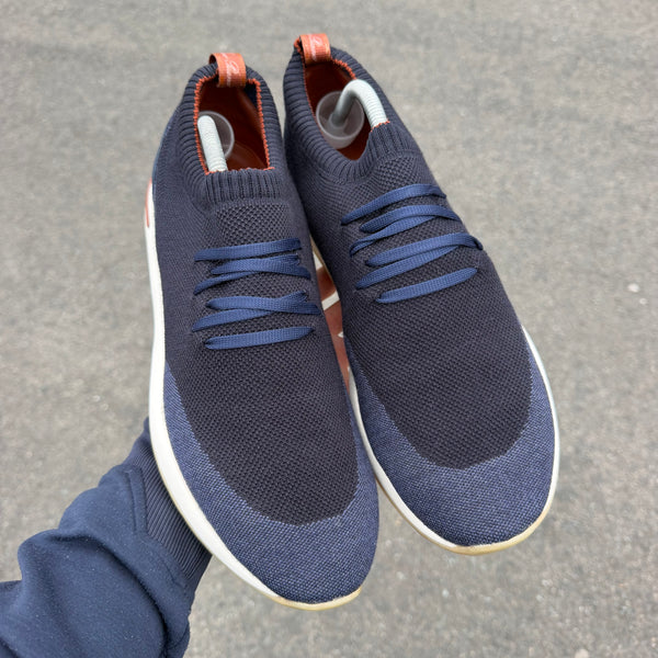 Loro Piana Flexy Walk Navy Trainer - Uk 10 (Eu 44) - view 2