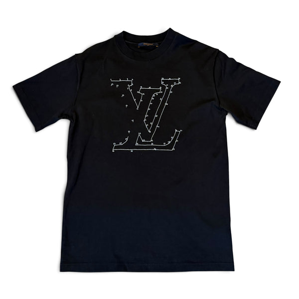 Louis Vuitton Dot To Dot T-Shirt Black - Medium (Fits Small)