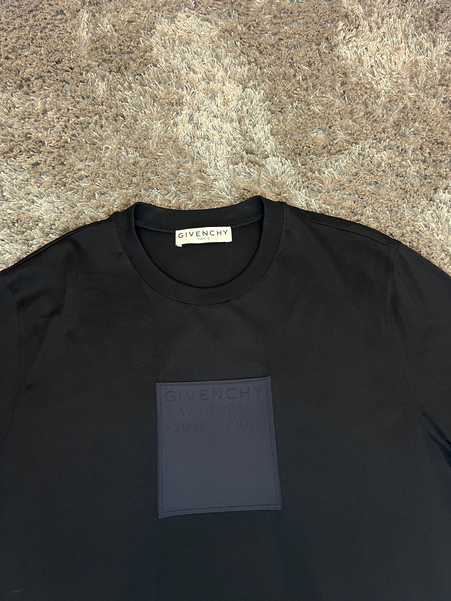 Givenchy Plaque Tee - XS (Fits XS/S)