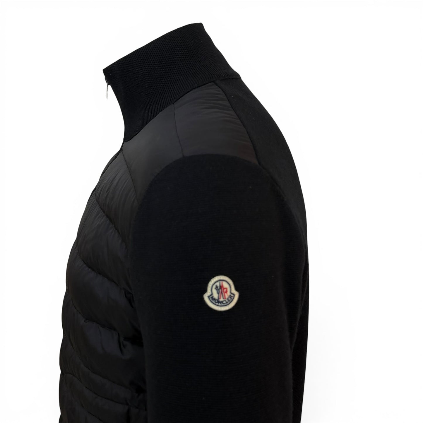 Moncler Tricot Black Cardigan Jacket - XL