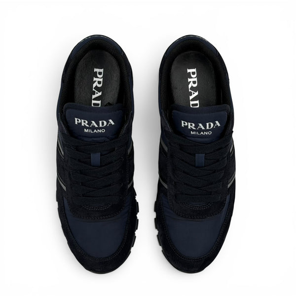 Prada Trainers Navy - UK 6.5 (Fit 7/7.5)