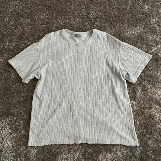 Dior Oblique Towel Tee - XXL