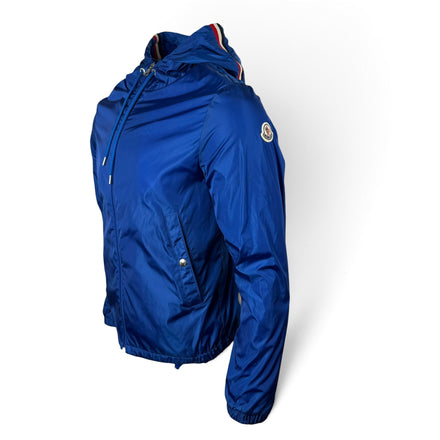 Moncler Grimpeurs Coat Blue - Size 1