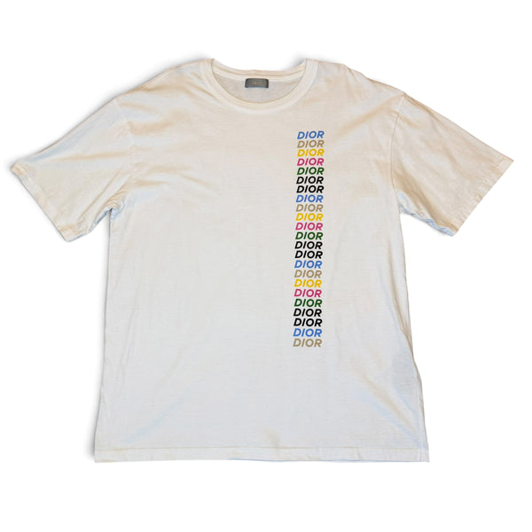 Dior White T-Shirt - Medium