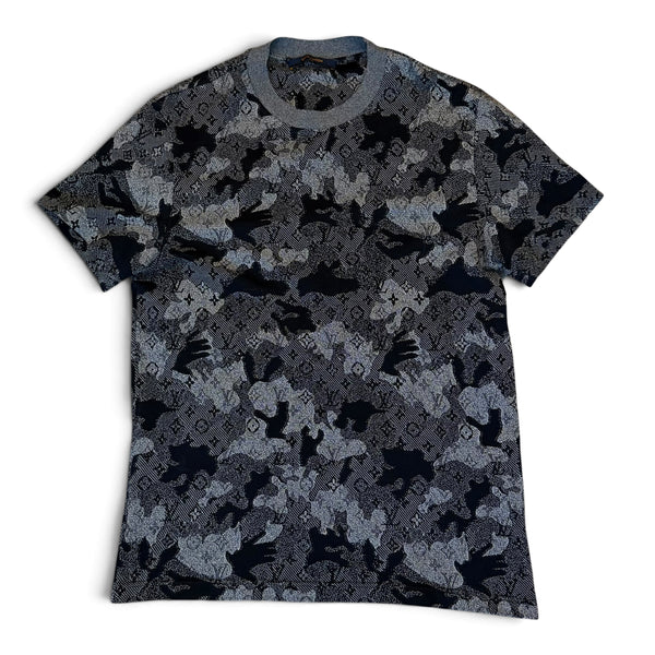 Louis Vuitton Camo T-Shirt Grey - Medium