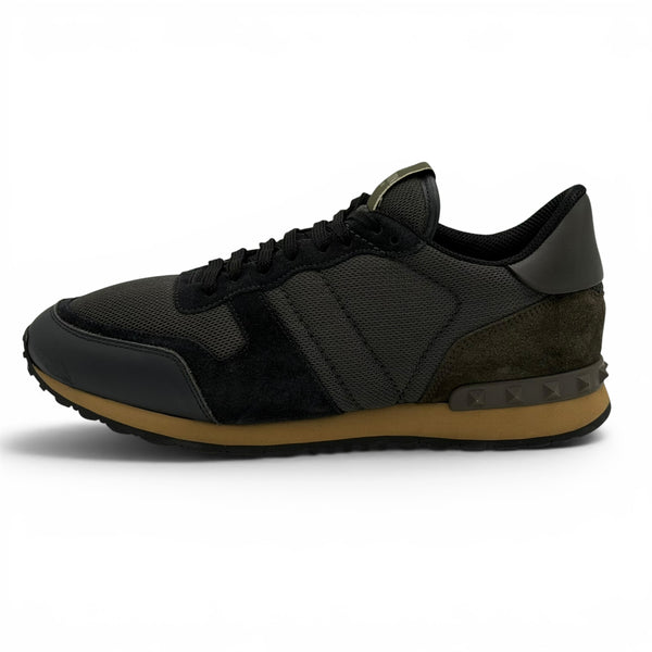Valentino Runner Dark Grey/Olive - UK 7 (Fit 7.5/8)