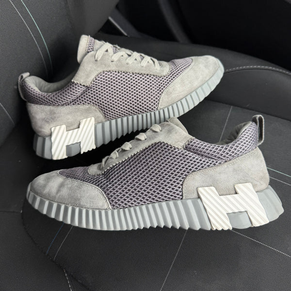 Hermes Bouncing Sneaker Grey - Uk 6 (Fit 6.5/7)