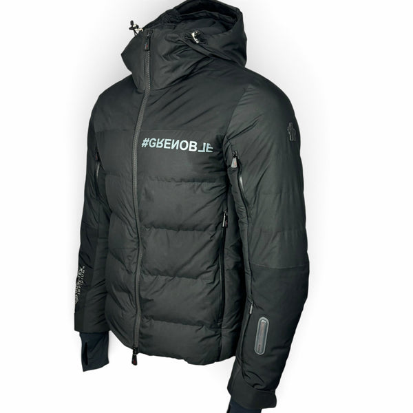 Moncler Grenoble Montmiral Coat Black - Size 1
