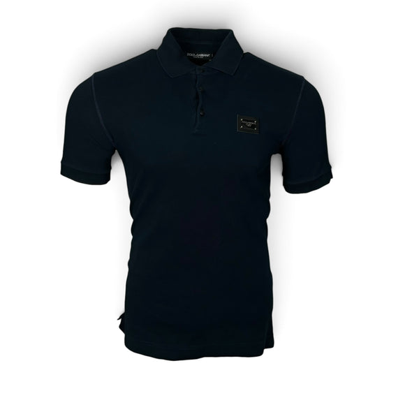 Dolce & Gabbana Polo Navy - Medium (50)