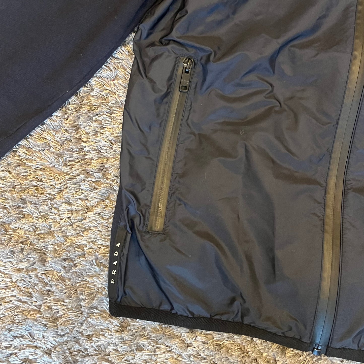 Prada Jacket Navy - Small