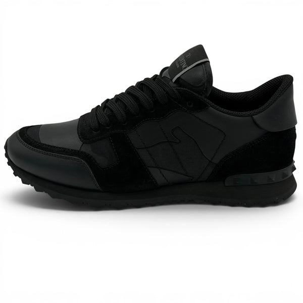 Valentino Rock Runner Black Trainer - Uk 6 (Fit Uk 7)
