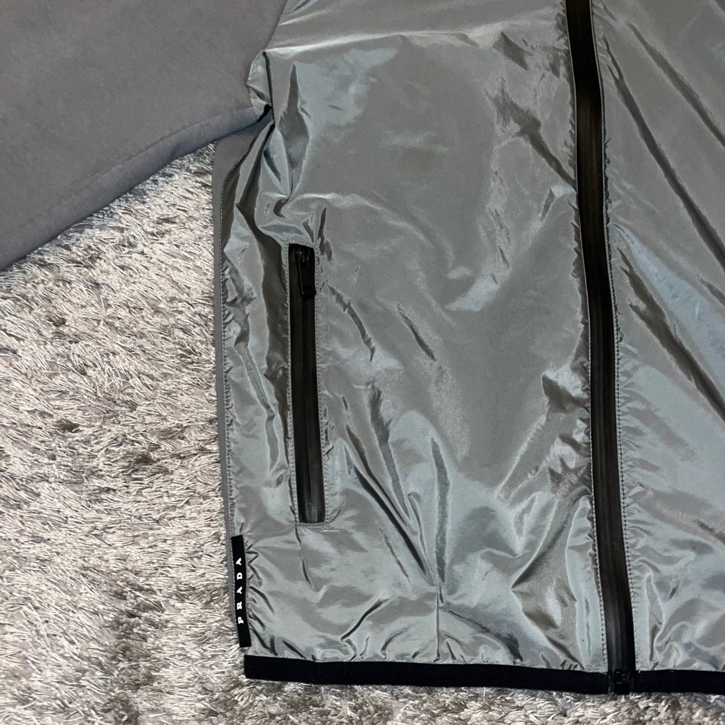 Prada Grey Jacket - Medium