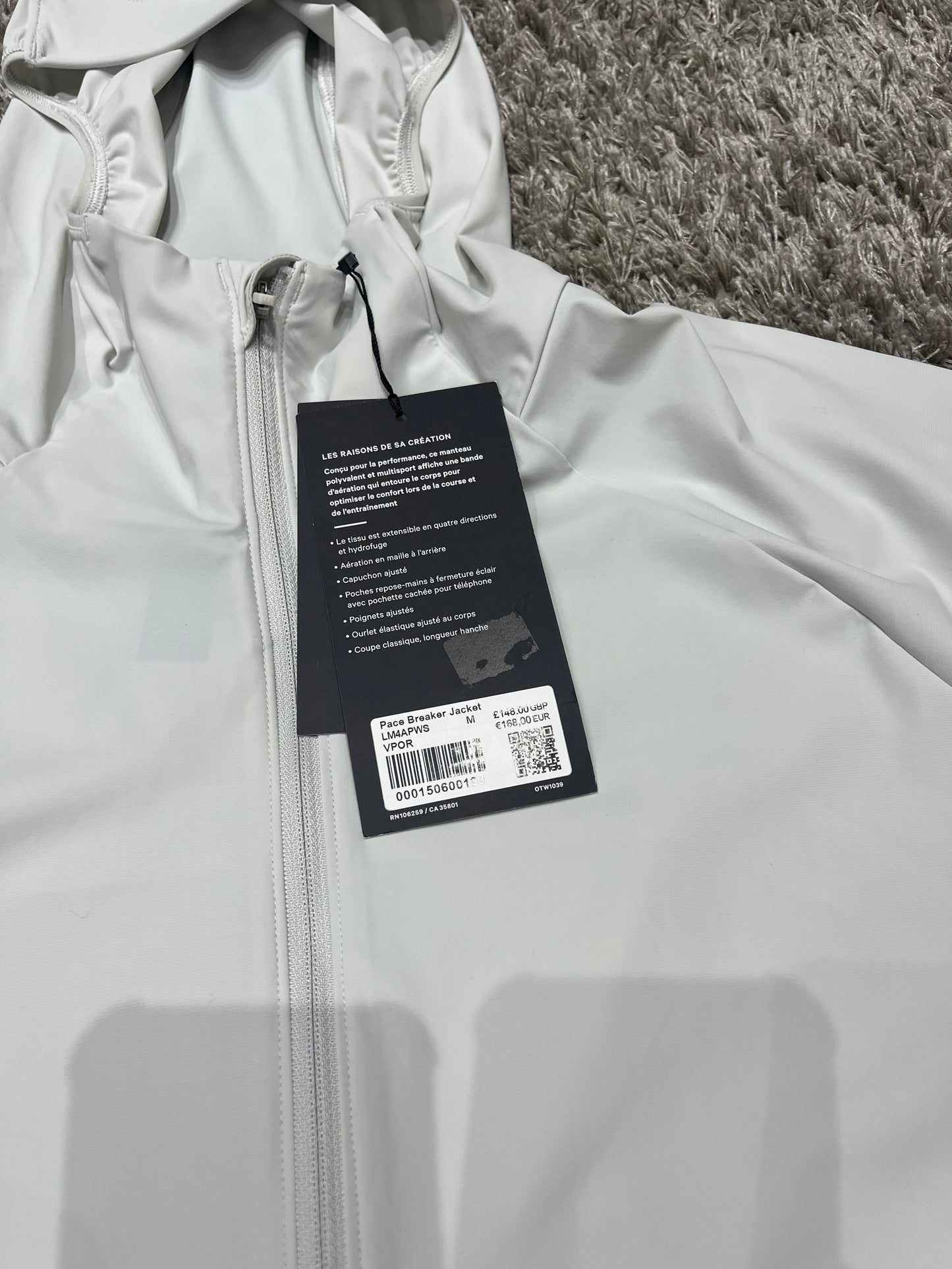 Lululemon Pacebraker Jacket - Medium