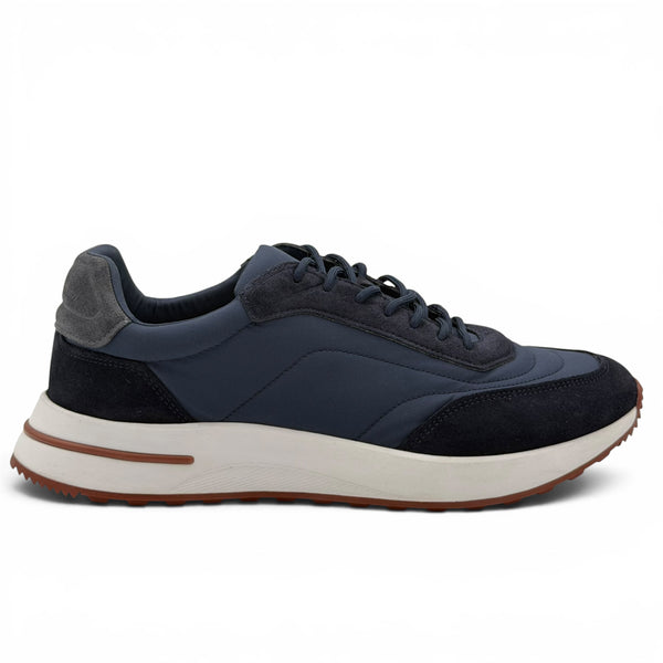 Loro Piana Weekend Walk Navy/Grey - UK 7.5 (Fit 8/8.5)