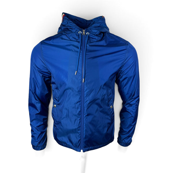 Moncler Grimpeurs Coat Blue - Size 1 - view 2