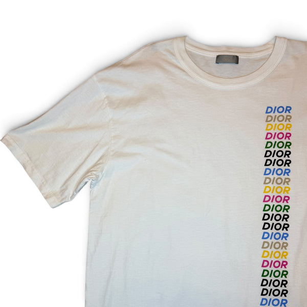 Dior White T-Shirt - Medium