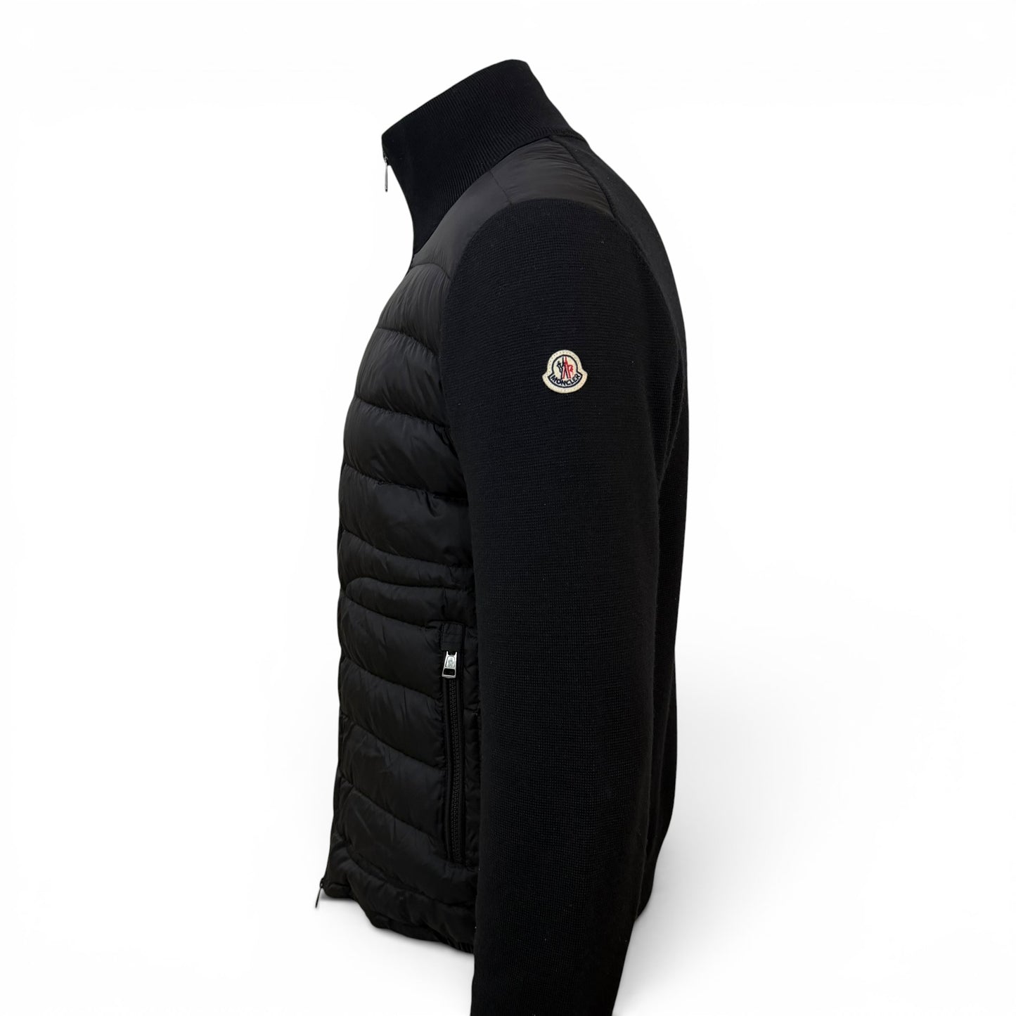 Moncler Tricot Black Cardigan Jacket - XL