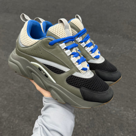 Dior B22 Khaki / Blue Trainer - Uk 6 (Eu 40)
