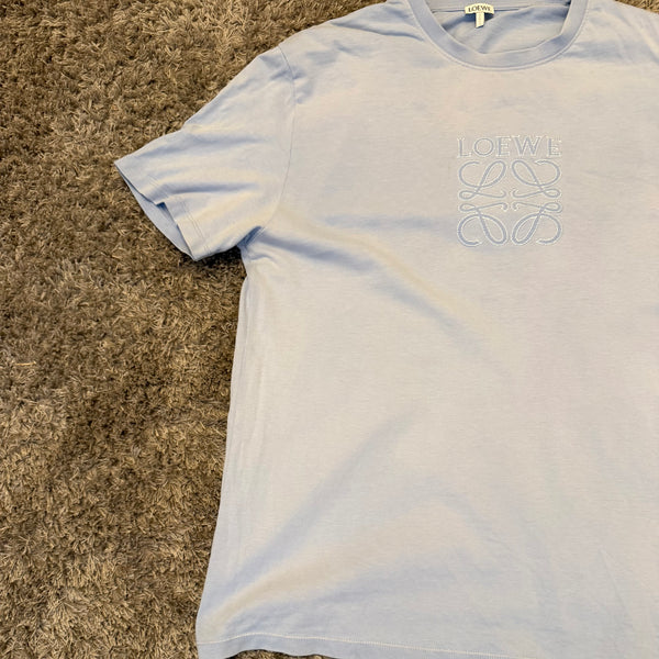 Loewe T-Shirt Light Blue - Xs (Fits Small/Medium)