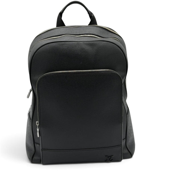 Louis Vuitton Leather Backpack Black