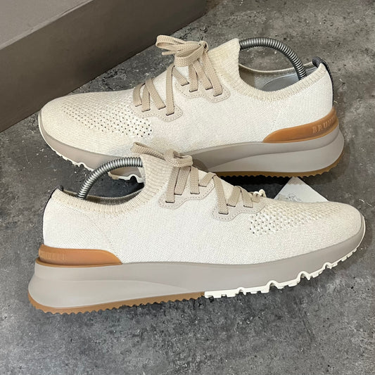 Brunello Cucinelli Knit Sneaker - Uk 10 (Fit 11)