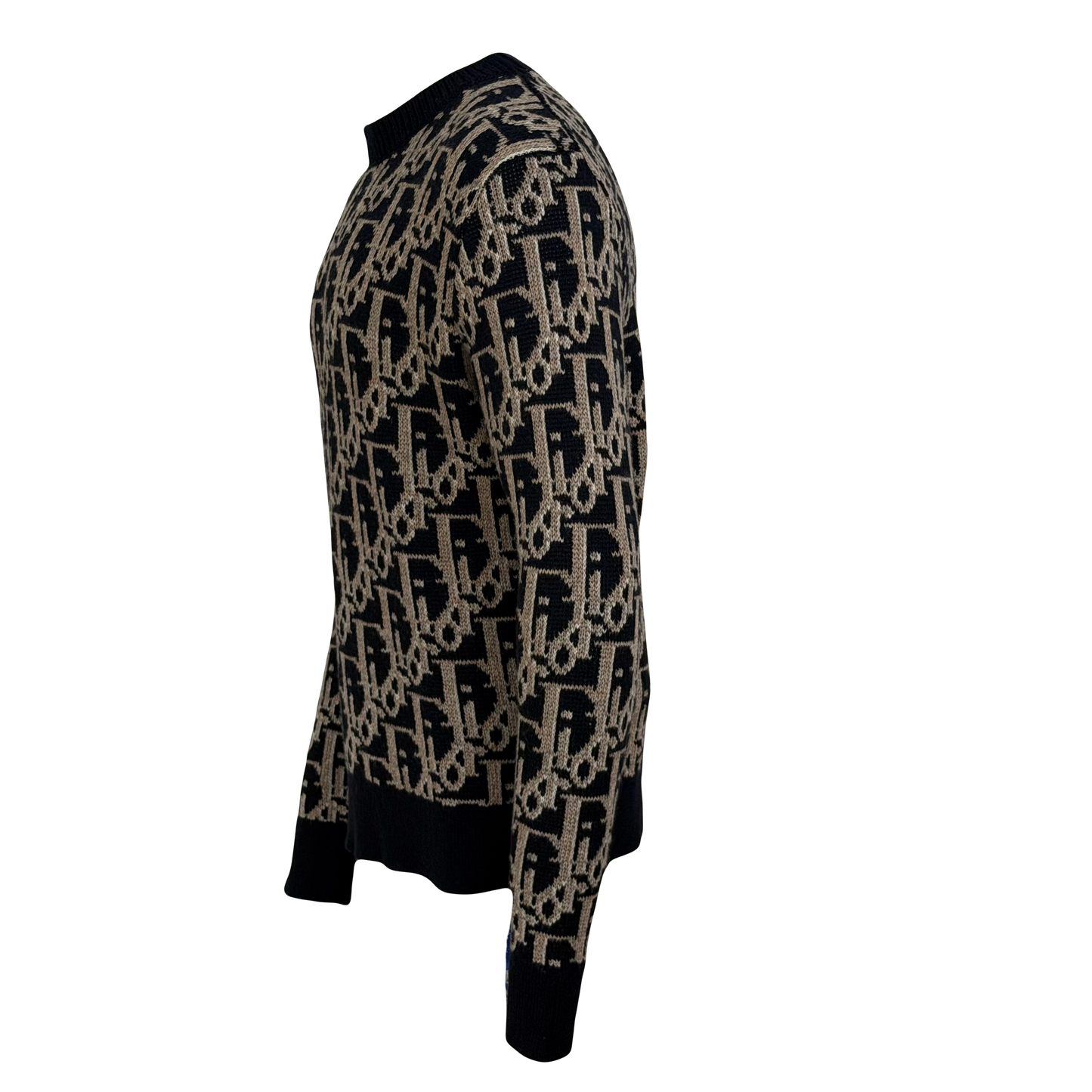 Dior Oblique Jacquard Knit Jumper - Medium